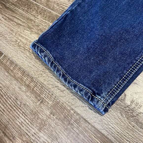 Ariat Jeans Men’s 31x34 Blue M7 Slim Fit Straight Leg Western Cowboy Stretch - Picture 3 of 14